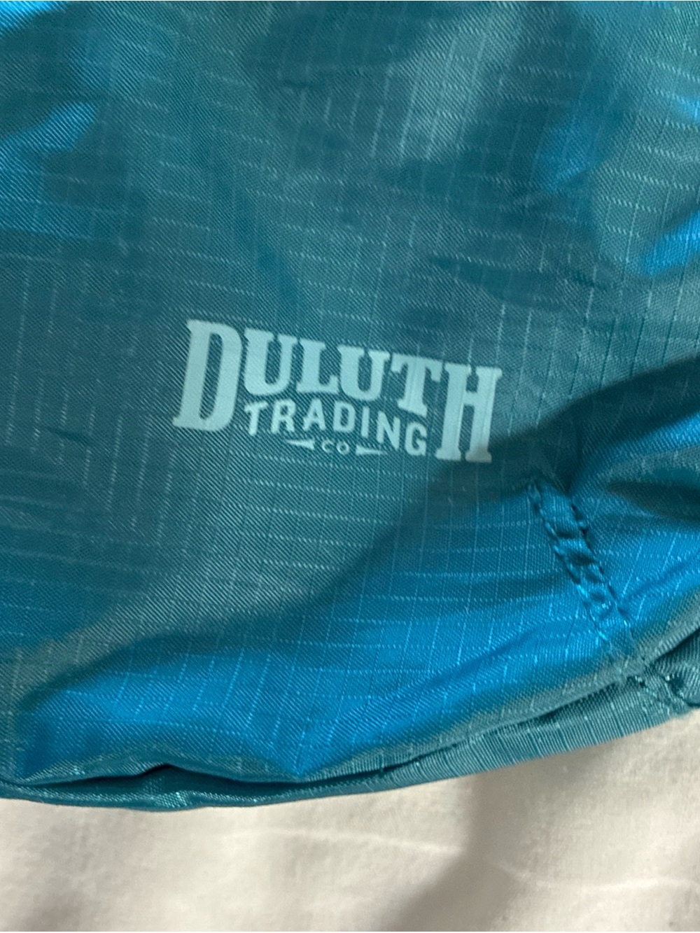 Duluth Trading Co. Fanny Pack Unisex OS Teal Ripstop Nylon Bag-EUC-High Quality